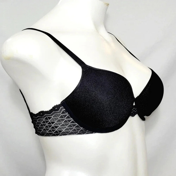 34D b.tempt'd 953238 by Love Triangle Contour UW Bra Black NWT  New with Tags  T - Picture 3 of 4